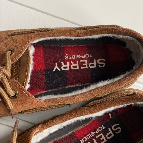 Sperry Men’s Fur Lined Loafer Slip on Shoe 7 - Picture 3 of 7